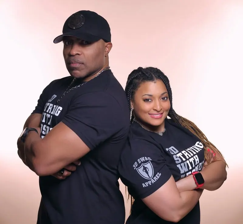 Tierra and Stephen Webley